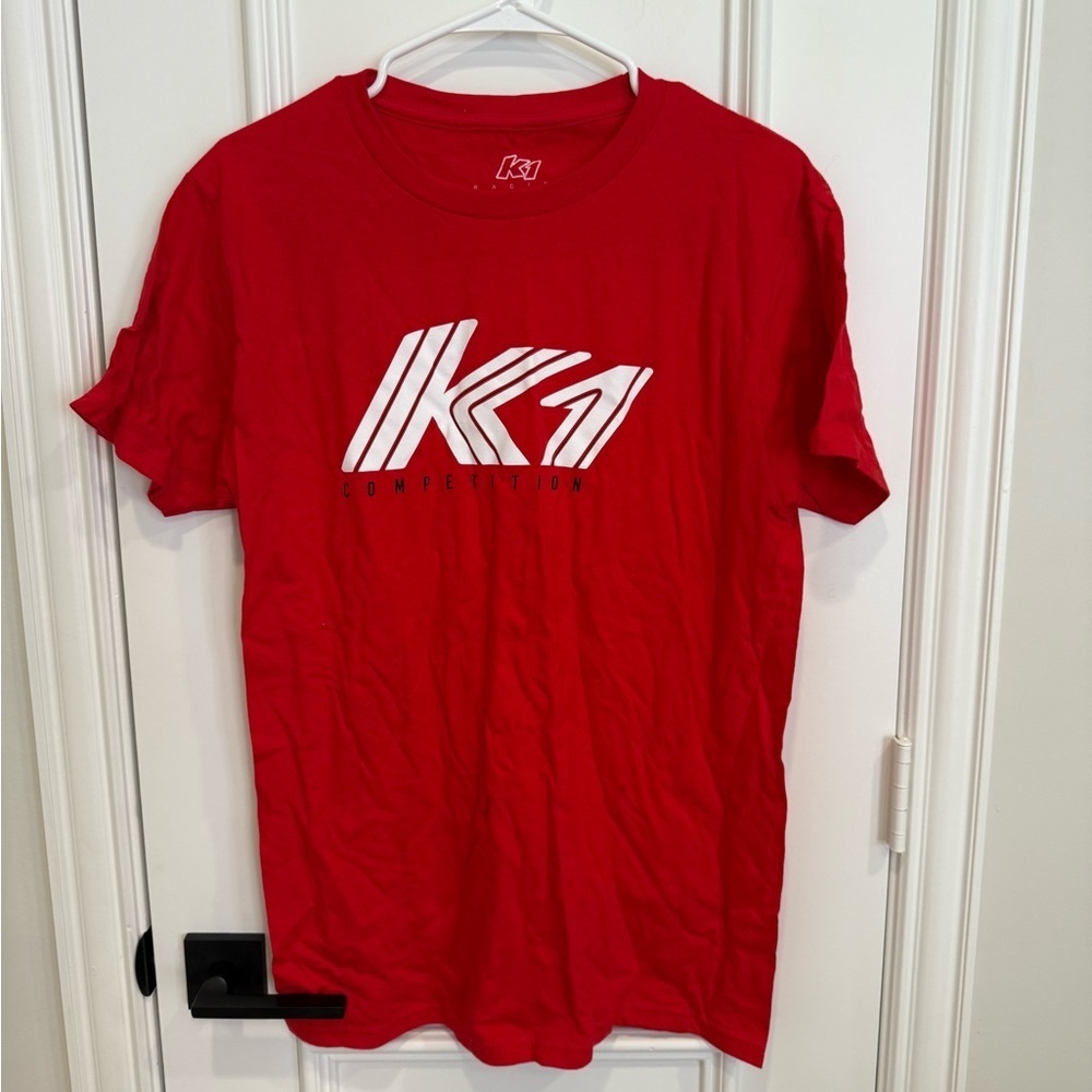 NWOT⛱️K1 Racing - Red Logo T-Shirt - M